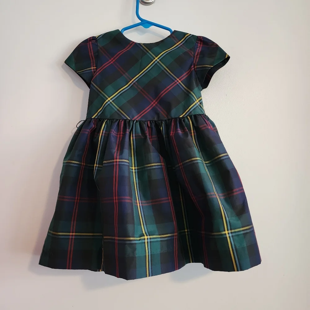 Ralph Lauren Plaid Kids Dress Size 18m